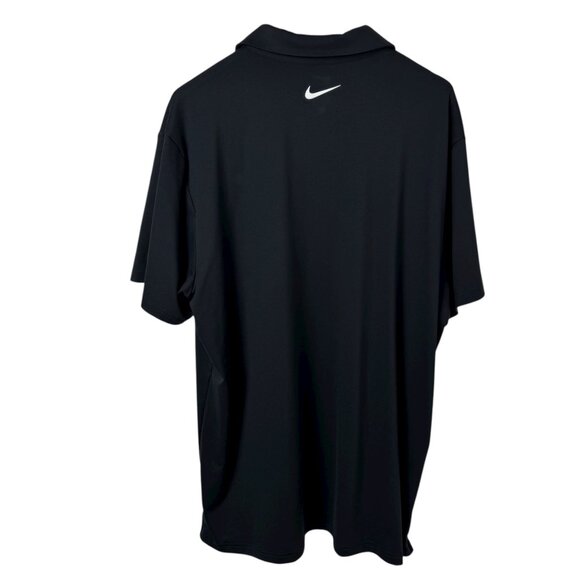 Nike Tour Dri-Fit Golf Polo Black Short Sleeve Men's XL EUC FZ7495-010 Classic - Picture 4 of 10